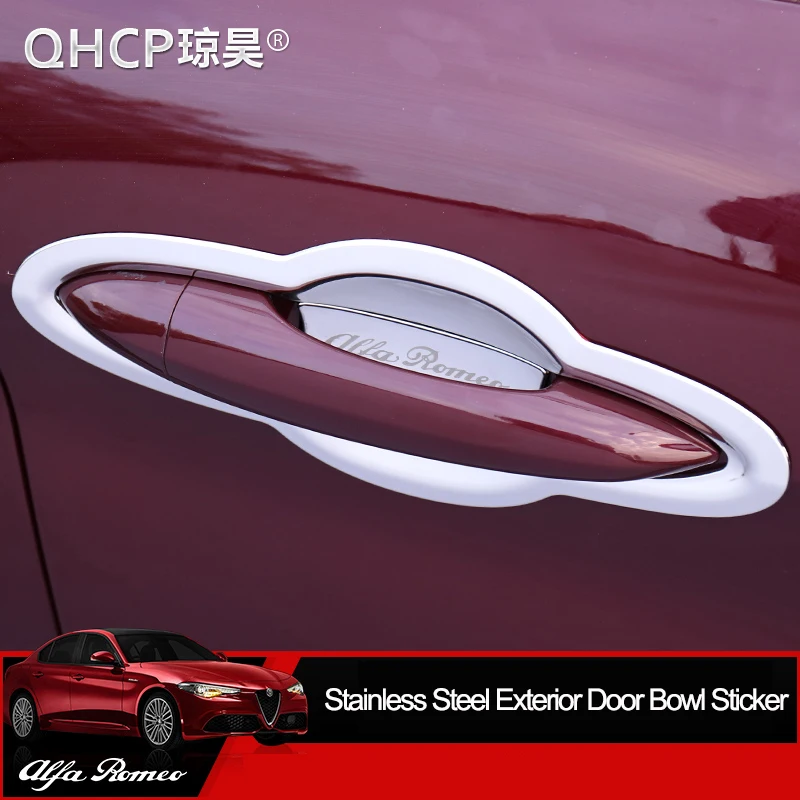 Защитная крышка QHCP из нержавеющей стали для двери, декоративная наклейка для Alfa Romeo Giulia/Stelvio, аксессуар для стайлинга автомобиля, внешний акс...
Защитная крышка QHCP из нержавеющей стали для двери, декоративная наклейка для Alfa Romeo Giulia/Stelvio, аксессуар для стайлинга автомобиля, внешний акс...