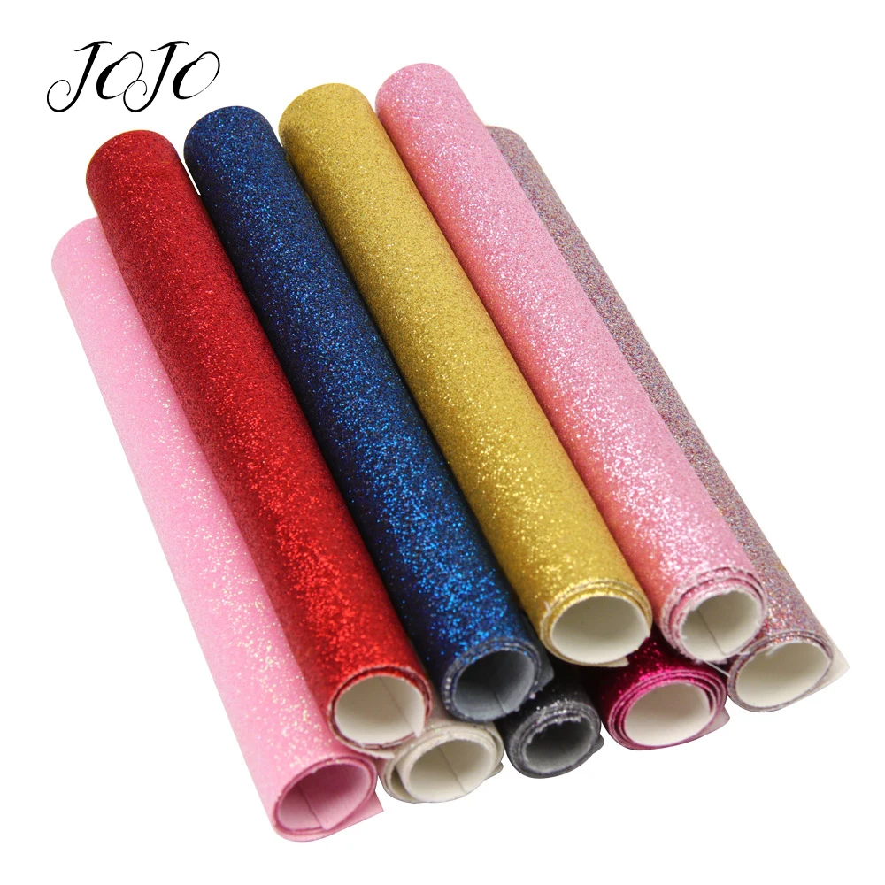 JOJO BOWS 22*30cm Thin Glitter Fabric Sparkly Solid Sheets DIY Hair Bows Materials For Party Decoration Apparel Sewing Materials
JOJO BOWS 22*30cm Thin Glitter Fabric Sparkly Solid Sheets DIY Hair Bows Materials For Party Decoration Apparel Sewing Materials