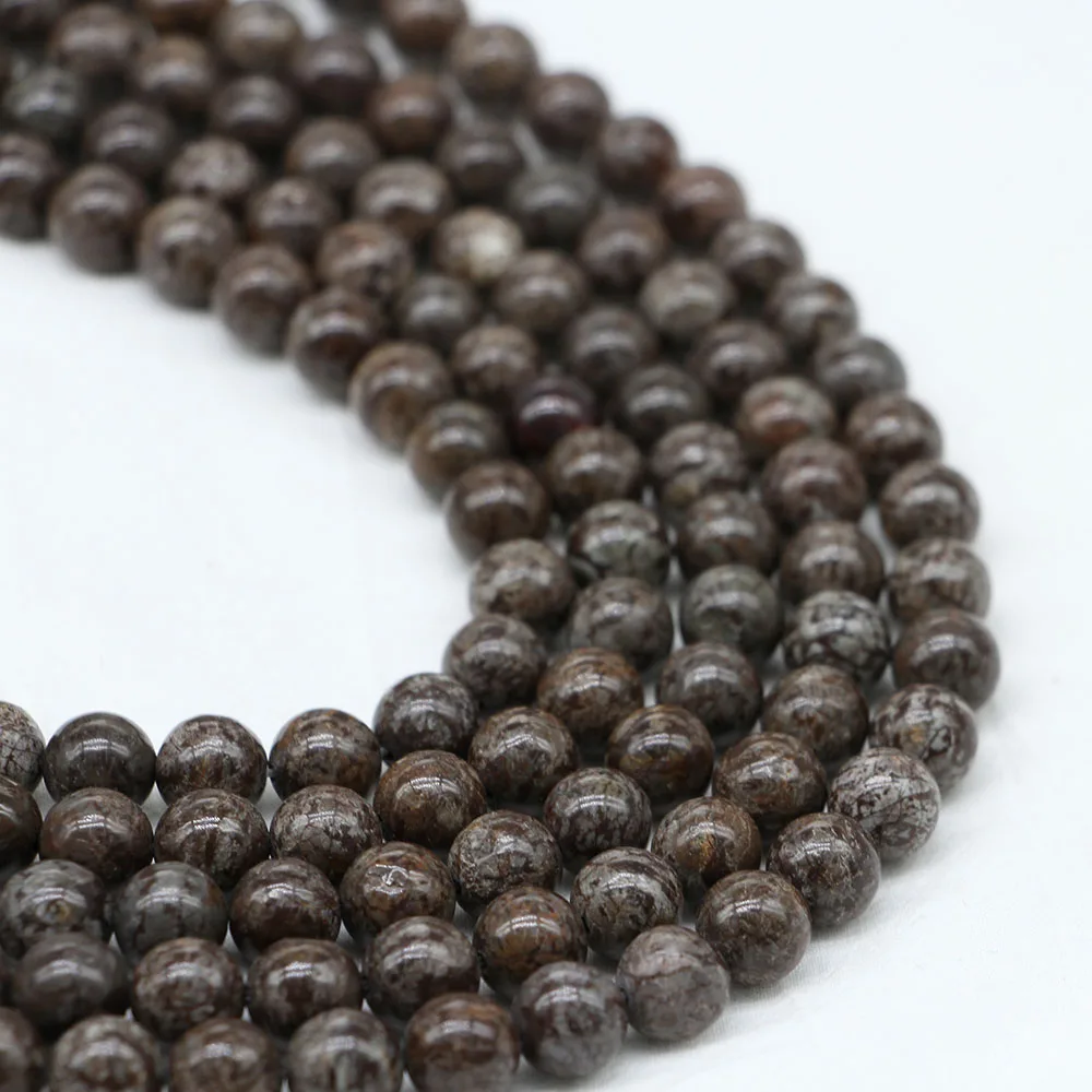1 Strand/Lot 4-12mm Natural Stone Bead Brown Snowflake Obsidian Bead Round Spacer Beads Bracelet for DIY Jewelry Making Findings
1 Strand/Lot 4-12mm Natural Stone Bead Brown Snowflake Obsidian Bead Round Spacer Beads Bracelet for DIY Jewelry Making Findings