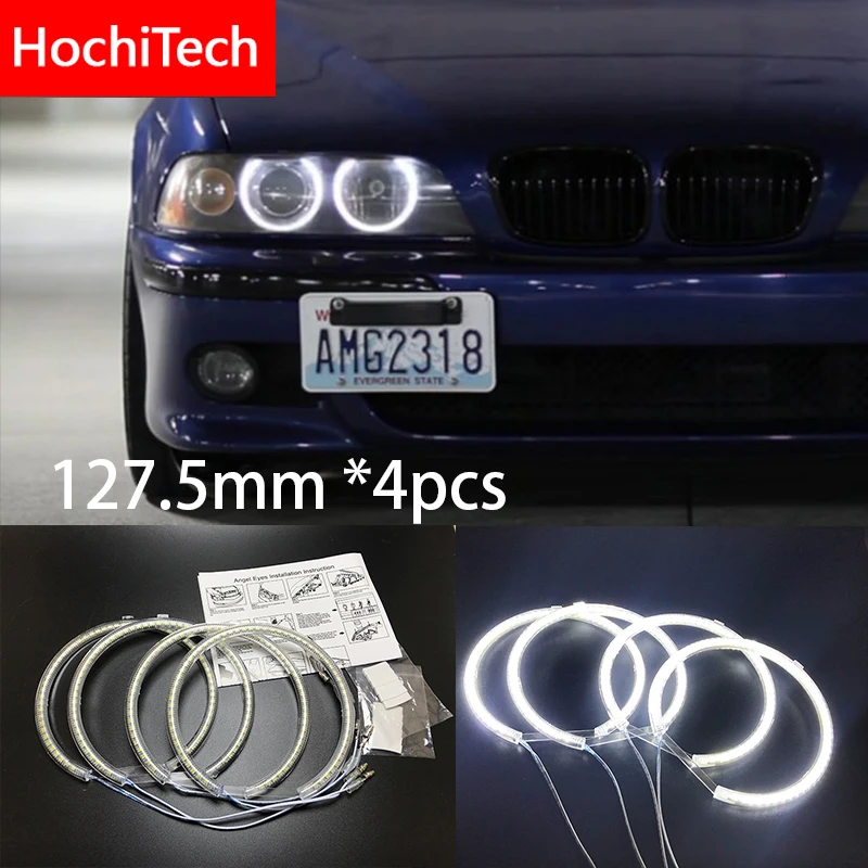 HochiTech for BMW 5 series E39 OEM 2001-03 Ultra bright SMD white LED angel eyes 2600LM 12V halo ring kit daytime running light
HochiTech for BMW 5 series E39 OEM 2001-03 Ultra bright SMD white LED angel eyes 2600LM 12V halo ring kit daytime running light