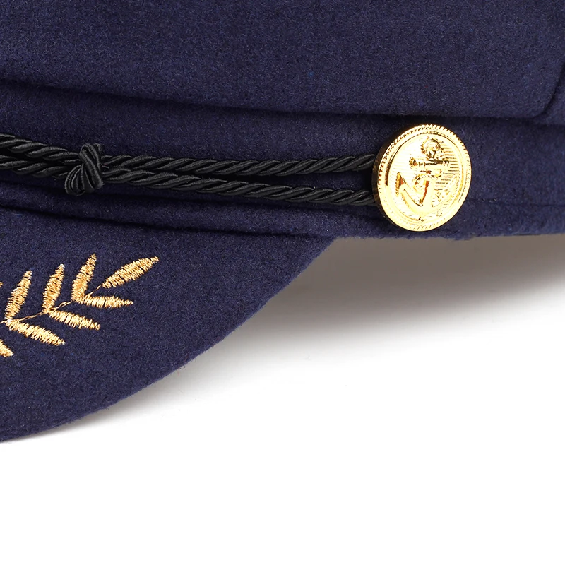 TUNICA 2017 Vintage warm hat Men Women Autumn Winter Flat Military berets Captain Adjustable Sailor Caps Navy cap Hats
TUNICA 2017 Vintage warm hat Men Women Autumn Winter Flat Military berets Captain Adjustable Sailor Caps Navy cap Hats