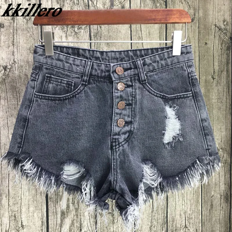 Женские винтажные джинсовые шорты KKillero, повседневные рваные шорты с бахромой и карманами, 6 цветов, модель SL086 на лето, 2017
Женские винтажные джинсовые шорты KKillero, повседневные рваные шорты с бахромой и карманами, 6 цветов, модель SL086 на лето, 2017