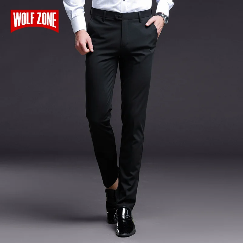 Hot Sale Fashion Men Trousers Straight Long Pants Slim Regular Solid Color Brand Classic Business Casual suits Man Pants
Hot Sale Fashion Men Trousers Straight Long Pants Slim Regular Solid Color Brand Classic Business Casual suits Man Pants