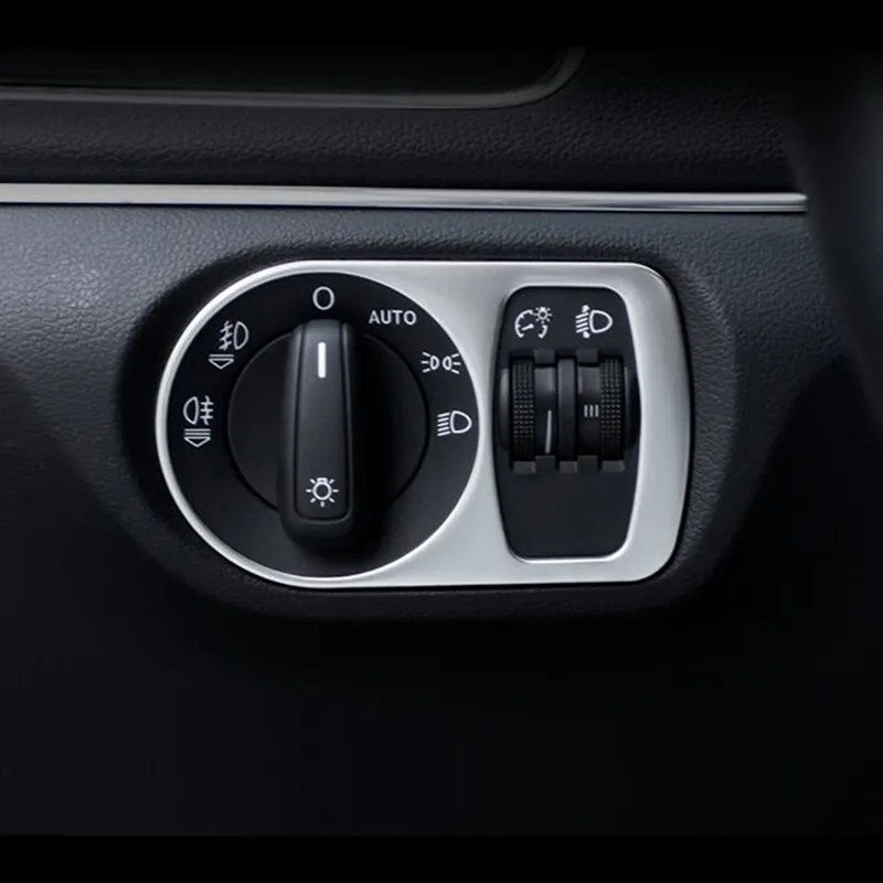 Stainless Steel Headlight Switch Buttons Frame Decoration Cover Trim For Audi Q3 2013-2017 Car Interior Accessories
Stainless Steel Headlight Switch Buttons Frame Decoration Cover Trim For Audi Q3 2013-2017 Car Interior Accessories