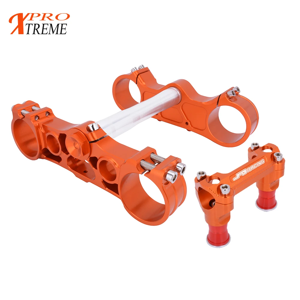 Motorcycle Aluminum Triple Tree Clamp Steering Stem Bar Mount For KTM SX/SXF/XCF/XCW/XCFW EXC/EXCF 125-525 2003 2004 2005-2013
Motorcycle Aluminum Triple Tree Clamp Steering Stem Bar Mount For KTM SX/SXF/XCF/XCW/XCFW EXC/EXCF 125-525 2003 2004 2005-2013