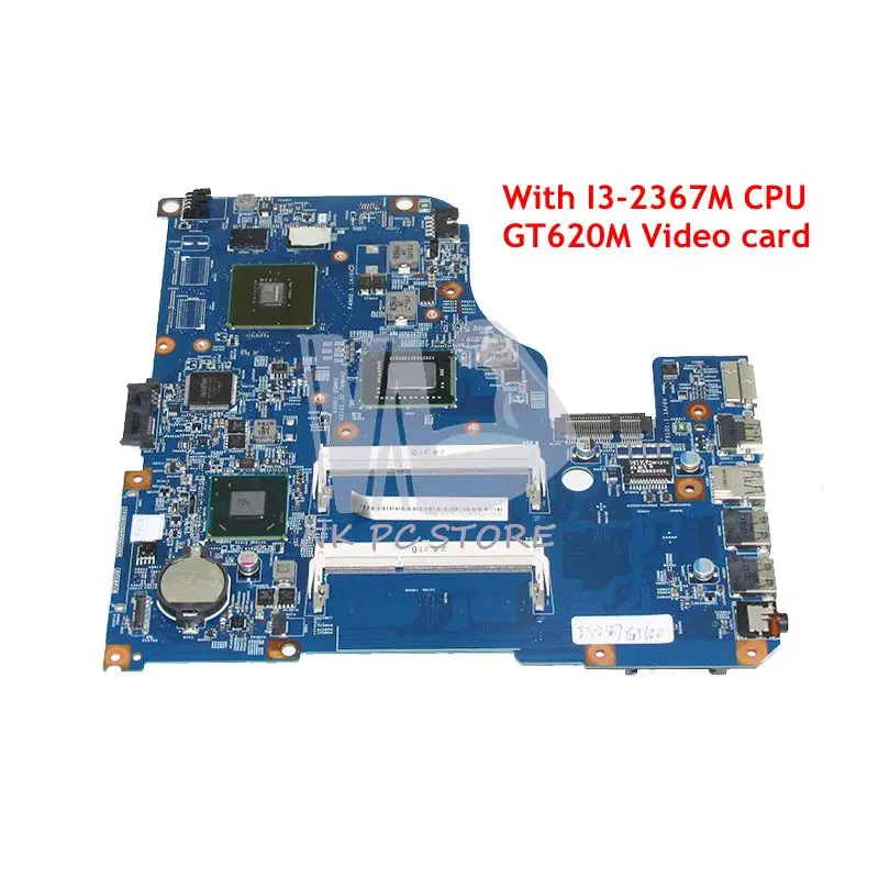 NOKOTION For Acer aspire V5-471 V5-571 Laptop Motherboard 48.4TU05.011 NBM1N11001 SR0CV I3-2367M CPU GT620M Video card
NOKOTION For Acer aspire V5-471 V5-571 Laptop Motherboard 48.4TU05.011 NBM1N11001 SR0CV I3-2367M CPU GT620M Video card
