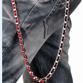 Biker Wallet Chains Leather Woven Bicycle Belt Rock Punk Stainless Steel Motorcyle HipHop Pant Jean Chain Men Jewelry BL78
Biker Wallet Chains Leather Woven Bicycle Belt Rock Punk Stainless Steel Motorcyle HipHop Pant Jean Chain Men Jewelry BL78