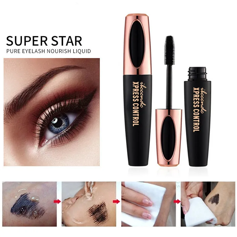 Waterproof 4D Silk Fiber Lash Rimmel 3d Mascara For Eyelash Extension Black Thick Lengthening Eye makeup Cosmetics
Waterproof 4D Silk Fiber Lash Rimmel 3d Mascara For Eyelash Extension Black Thick Lengthening Eye makeup Cosmetics