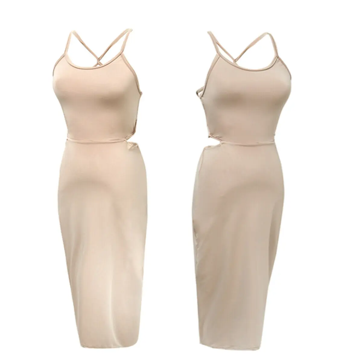 Summer New Women Sexy Bandage Bodycon Dress Sleeveless Evening Party Backless Dress Women Girls Charm Vestido
Summer New Women Sexy Bandage Bodycon Dress Sleeveless Evening Party Backless Dress Women Girls Charm Vestido