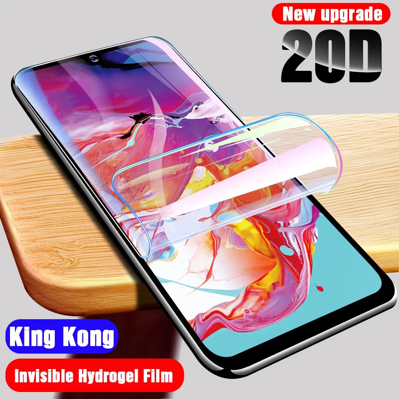 Защитная Алмазная пленка 20D для Samsung Galaxy A50 A70 A30 экрана M10 M20 M30 A10 A20 стеклянная
