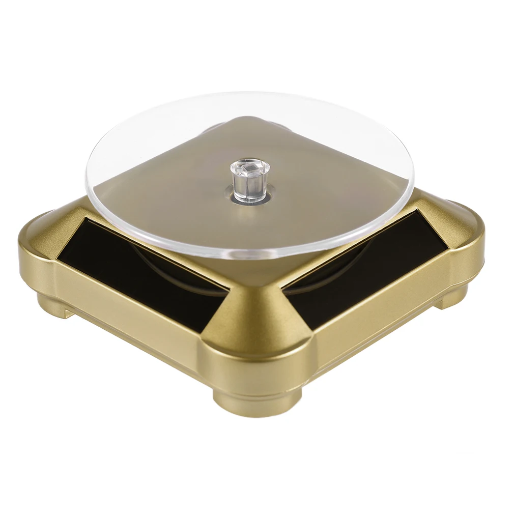 Fashionable Solar Power Battery 360 Rotating Turntable Display Stand Turn Table Plate ForNecklace Bracelet Jewelry Drop Shipping
Fashionable Solar Power Battery 360 Rotating Turntable Display Stand Turn Table Plate ForNecklace Bracelet Jewelry Drop Shipping