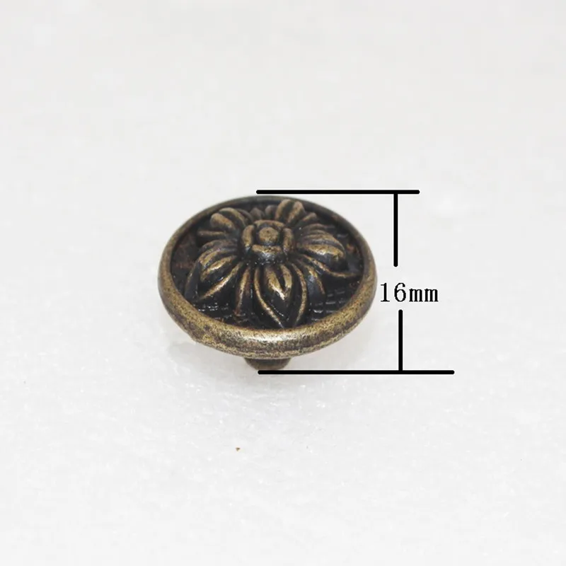 Antique Single Hole Flower Handle Zinc Alloy With Screw Drawer The Home Handle Cabinet Handle,31*16mm,1PC
Antique Single Hole Flower Handle Zinc Alloy With Screw Drawer The Home Handle Cabinet Handle,31*16mm,1PC