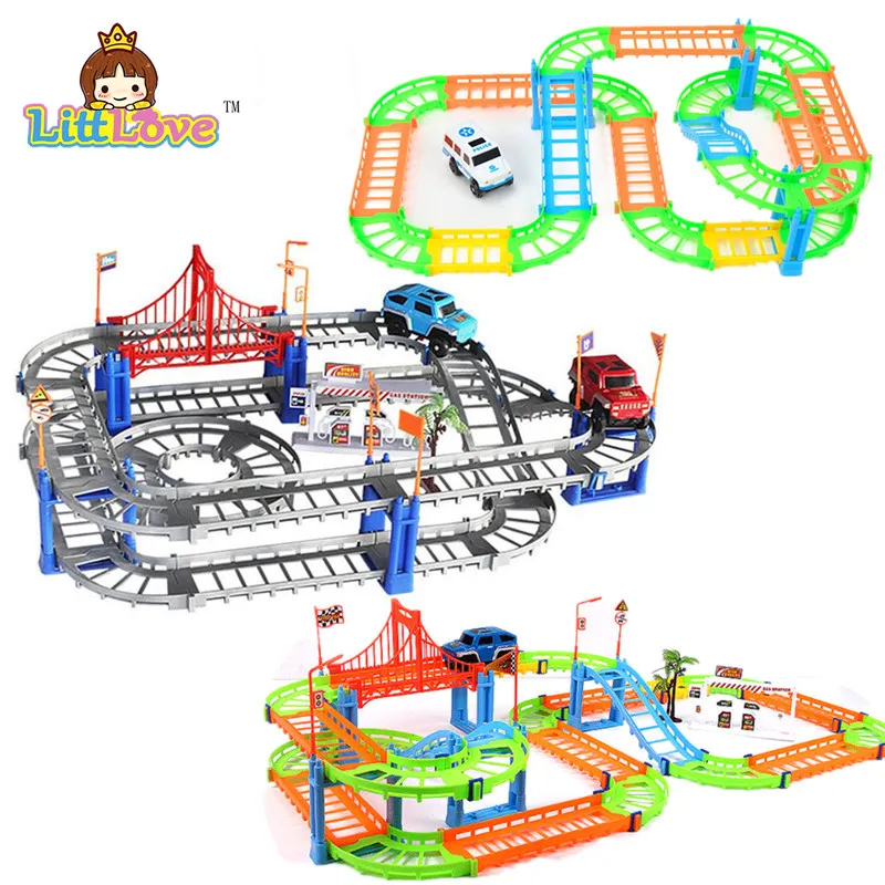 2017 New Racing Track Set 78Pcs/Set Race Track with Car Assembly Glowing Tracks Vehicle Train Toys For Children
2017 New Racing Track Set 78Pcs/Set Race Track with Car Assembly Glowing Tracks Vehicle Train Toys For Children