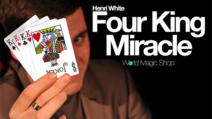 Four King Miracle (Gimmick+Online Instruct) - Street Magic Gimmicks,Easy Magic Tricks,Professional Magic Props
Four King Miracle (Gimmick+Online Instruct) - Street Magic Gimmicks,Easy Magic Tricks,Professional Magic Props