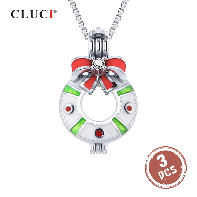 CLUCI 3pcs Cute Silver 925 Round Pearl Locket Gift Jewelry for Women Real 925 Sterling Silver Charms Pendant SC342SB
CLUCI 3pcs Cute Silver 925 Round Pearl Locket Gift Jewelry for Women Real 925 Sterling Silver Charms Pendant SC342SB