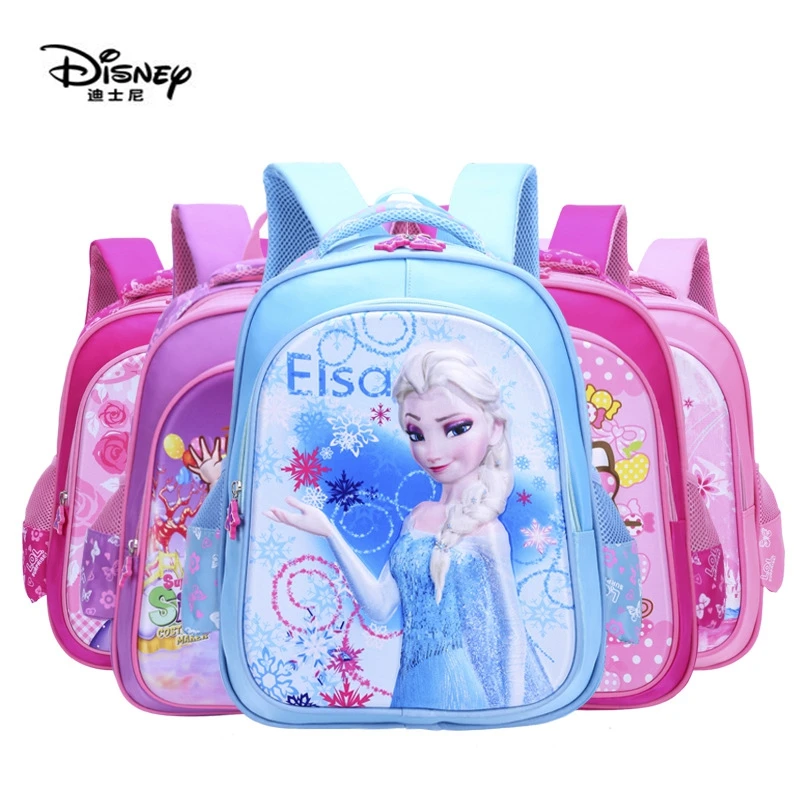 Disney girl 3D primary school bag high quality nylon waterproof fabric children's cartoon frozen elsa cute burden reduction bag
Disney girl 3D primary school bag high quality nylon waterproof fabric children's cartoon frozen elsa cute burden reduction bag