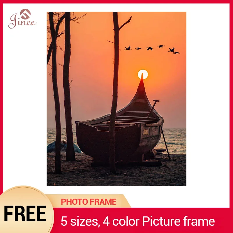 5D DIY Diamond Painting Boat Scenery Cross Stitch Needlework Ship Diamond Embroidery Home Decoration Diamond Mosaic Sea Sunset
5D DIY Diamond Painting Boat Scenery Cross Stitch Needlework Ship Diamond Embroidery Home Decoration Diamond Mosaic Sea Sunset
