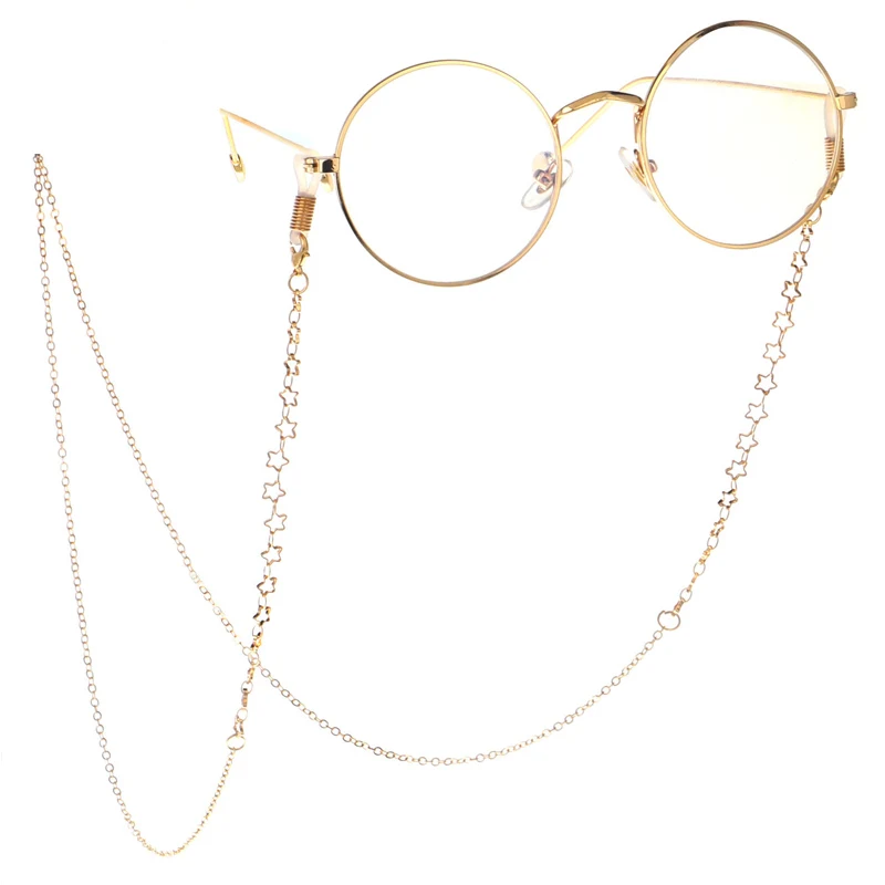 Gold Metal Glass Chains Eyewears Sunglasses Reading Glasses Chain Cord Holder Neck Strap Rope Women's Eyewear Accessories
Gold Metal Glass Chains Eyewears Sunglasses Reading Glasses Chain Cord Holder Neck Strap Rope Women's Eyewear Accessories