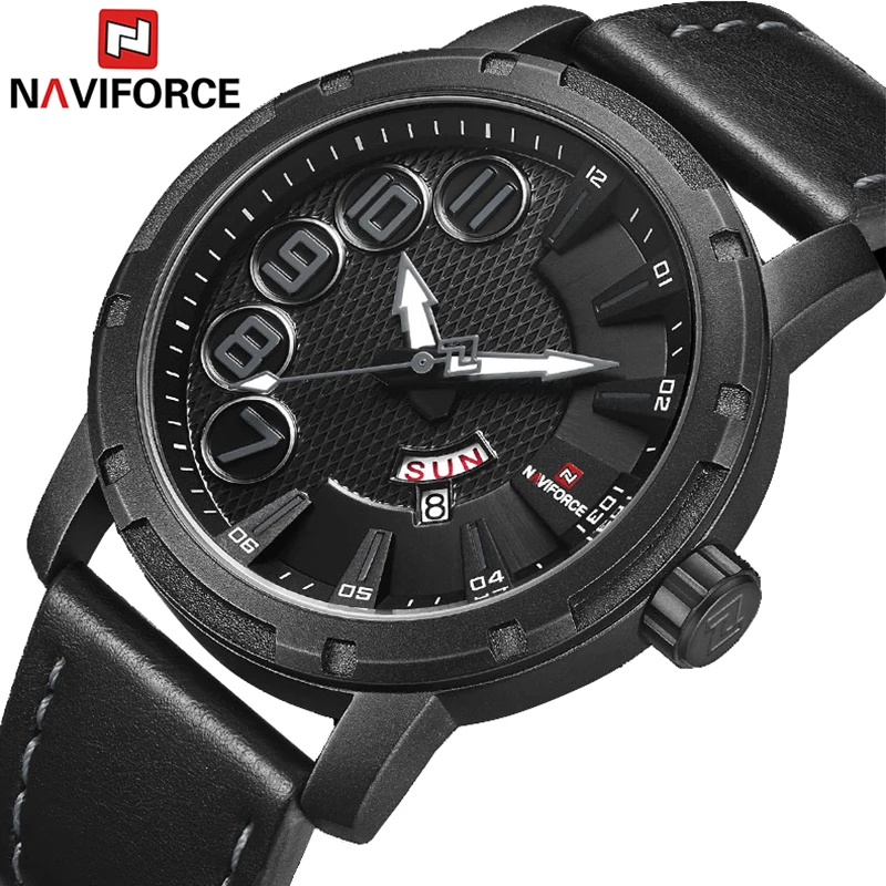 NAVIFORCE часы мужские модные повседневные Простые Спортивные кварцевые кожаные часы-браслет 3 бар водонепроницаемые часы Relogio Masculino
NAVIFORCE часы мужские модные повседневные Простые Спортивные кварцевые кожаные часы-браслет 3 бар водонепроницаемые часы Relogio Masculino