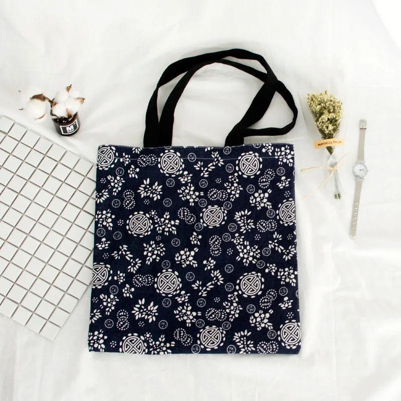 YILE Eco Casual Shopping Tote Cotton Linen Shoulder Bag Print Vintage Navy Blue Flower New L514
YILE Eco Casual Shopping Tote Cotton Linen Shoulder Bag Print Vintage Navy Blue Flower New L514