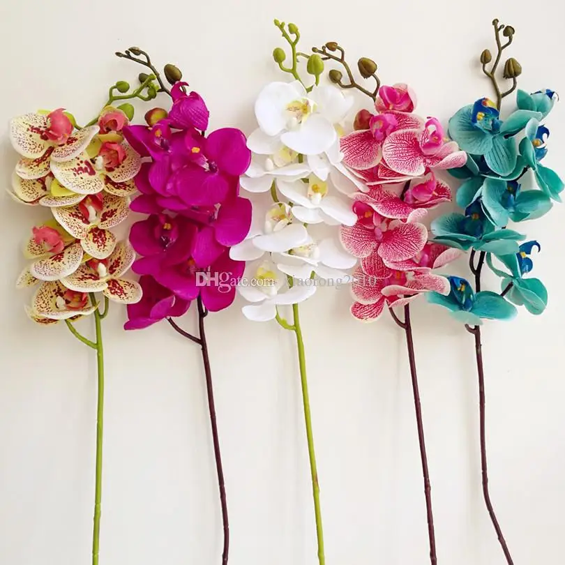 Orchids Simulation Real Touch Butterfly Phalaenopsis Orchid Artificial Flowers four colors For Wedding Centerpieces Decoration
Orchids Simulation Real Touch Butterfly Phalaenopsis Orchid Artificial Flowers four colors For Wedding Centerpieces Decoration