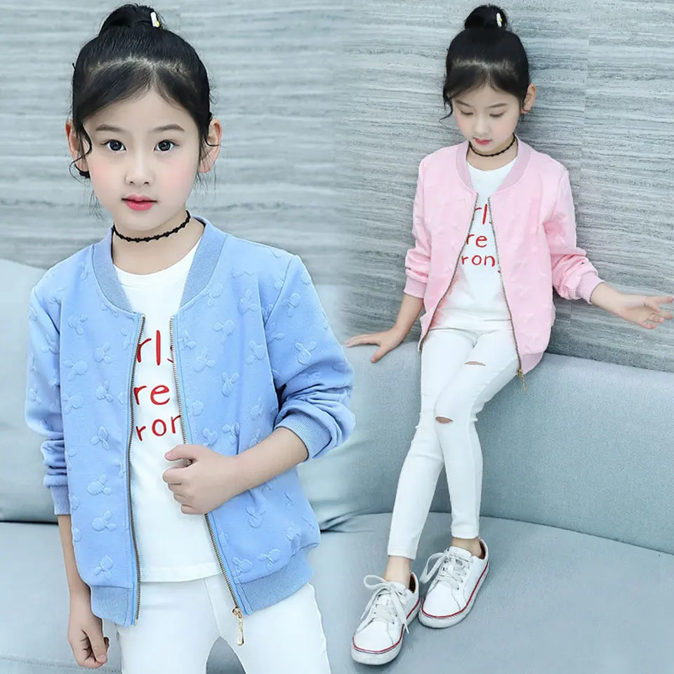 Baby Girls Jackets Spring Autumn Outwear For Children Jacket Kids O-Neck Warm Outerwear Coat For Girls Clothes 6 8 10 12 Yrs
Baby Girls Jackets Spring Autumn Outwear For Children Jacket Kids O-Neck Warm Outerwear Coat For Girls Clothes 6 8 10 12 Yrs