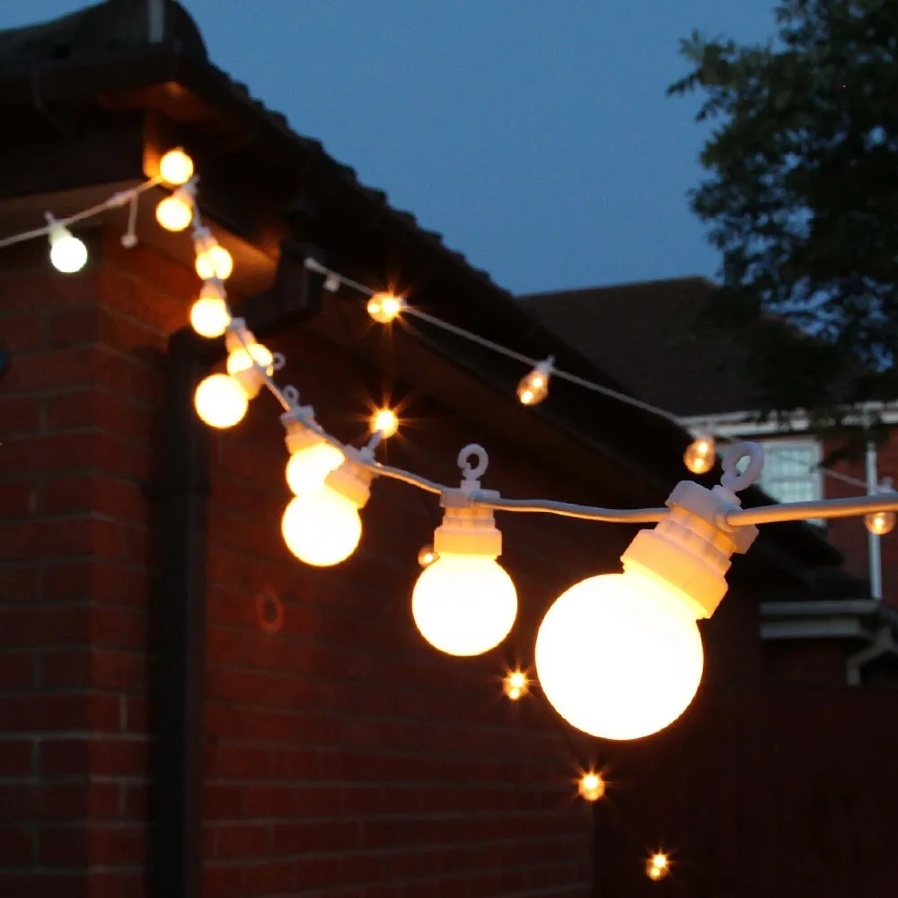 23M 25 Bulbs Fairy lights string LED Christmas Patio Fairy light for outdoor Wedding party decoration
23M 25 Bulbs Fairy lights string LED Christmas Patio Fairy light for outdoor Wedding party decoration