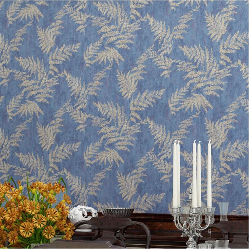beibehang Personality Southeast Asia Blue Palm Leaf Wallpapers Simple Natural Wind Restaurant Hotel Decorative Wallpaper
beibehang Personality Southeast Asia Blue Palm Leaf Wallpapers Simple Natural Wind Restaurant Hotel Decorative Wallpaper