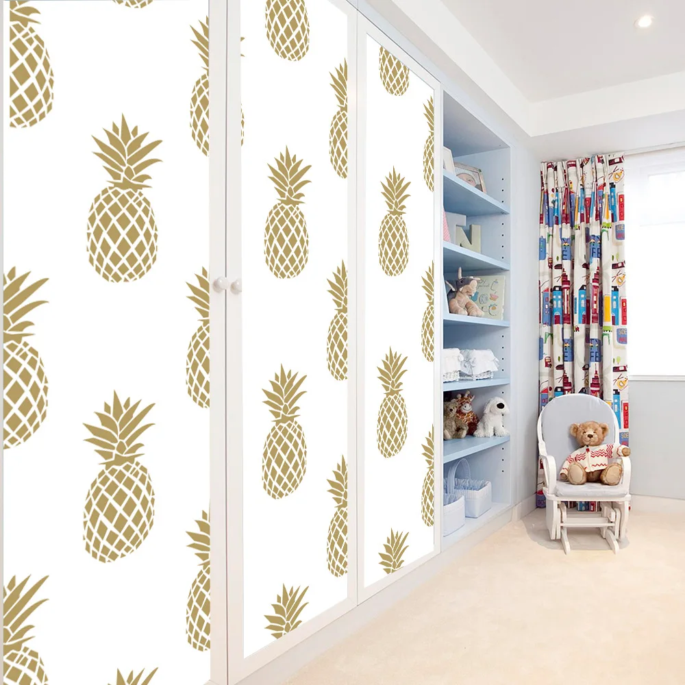 Hot selling Simple decoration Gold Pineapple Creative waterproof self-adhesive wallpaper Multifunction wallsticker tablecloths
Hot selling Simple decoration Gold Pineapple Creative waterproof self-adhesive wallpaper Multifunction wallsticker tablecloths