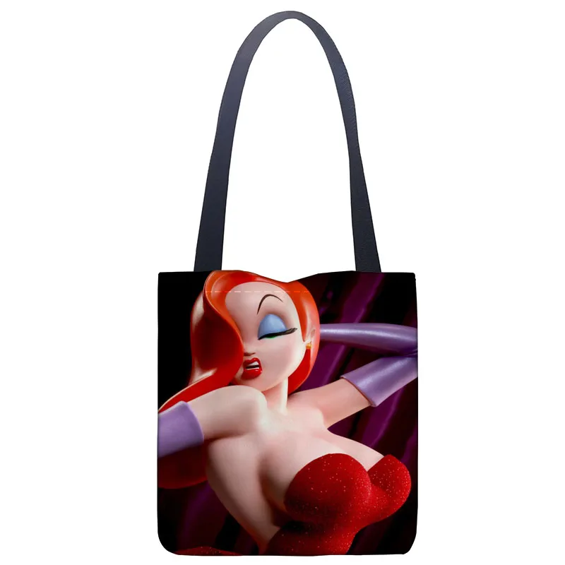 Jessica Rabbit Tote Bag Foldable Shopping Bag Reusable Eco Large Unisex Canvas Fabric Shoulder Bags Tote Grocery Cloth Bag Pouch
Jessica Rabbit Tote Bag Foldable Shopping Bag Reusable Eco Large Unisex Canvas Fabric Shoulder Bags Tote Grocery Cloth Bag Pouch