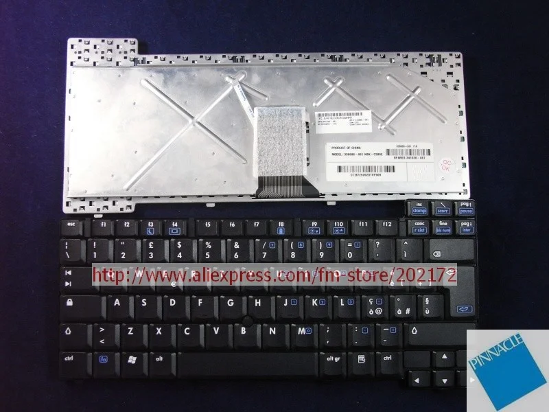 Brand New Black Laptop Notebook Keyboard 341520-061 338688-061 For COMPAQ NC8000 NW8000 series (Italy)
Brand New Black Laptop Notebook Keyboard 341520-061 338688-061 For COMPAQ NC8000 NW8000 series (Italy)