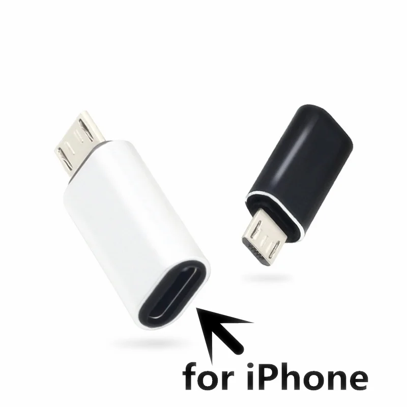 Переходник CatXaa Micro USB папа Мама 8 Pin для Apple Iphone 5 6 7 X|Кабели мобильных телефонов| |