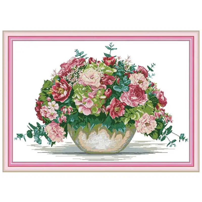 14/16/18/27/28 Hydrangea bouquet flower counted Cross Stitch Set DIY DMC Cross-stitch Kit Embroidery Needlework home decor
14/16/18/27/28 Hydrangea bouquet flower counted Cross Stitch Set DIY DMC Cross-stitch Kit Embroidery Needlework home decor