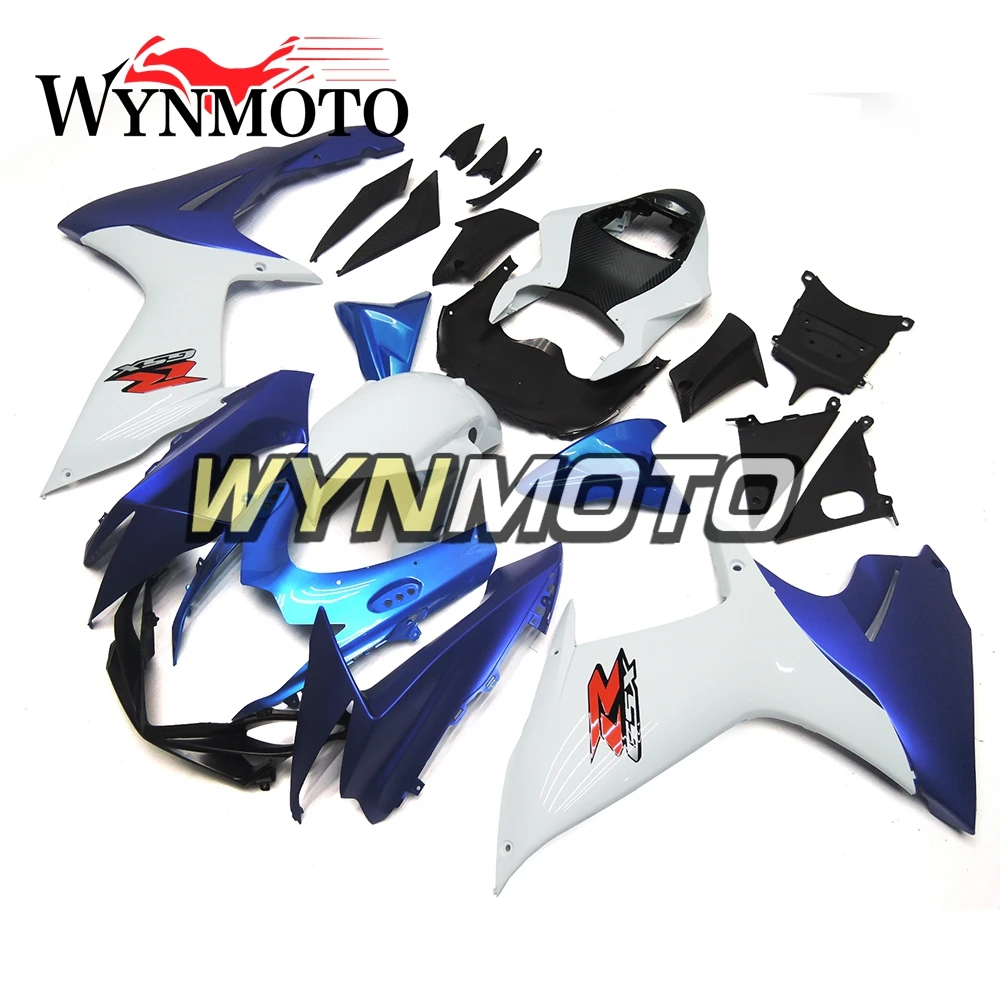 

Full ABS Injection Fairings For Suzuki GSXR600 - 750 K11 2011 - 2016 White Blue Motorbike Fairing Kits ABS Fairings Panels Hulls