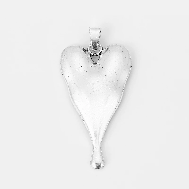 2Pcs Tibetan Silver Large Abstract Bloated Heart Charms Pendant For DIY Necklace Jewelry Making Supplies Handmade
2Pcs Tibetan Silver Large Abstract Bloated Heart Charms Pendant For DIY Necklace Jewelry Making Supplies Handmade
