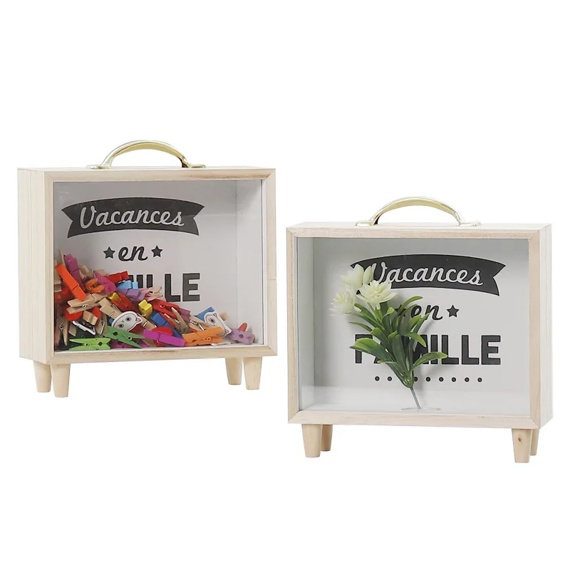 Creative Wooden Storage Box Transparent Home Sundries Organizer Storage Bin for gril gift Piggy Bank
Creative Wooden Storage Box Transparent Home Sundries Organizer Storage Bin for gril gift Piggy Bank