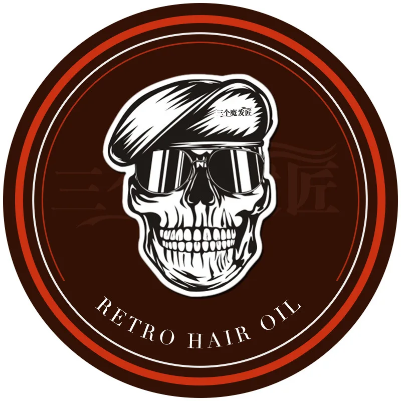 

Hair Pomade Strong style restoring Pomade Hair wax skeleton cream slicked oil mud keep hair men oil no original MH031