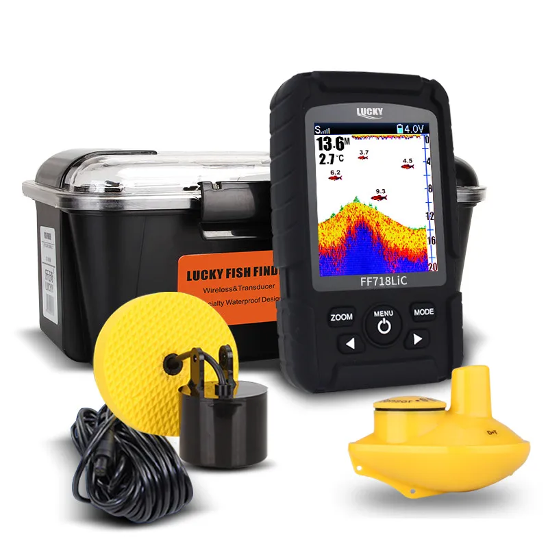 2016 New depth finder Detecting Range 0.7-100M Sonar Sounder Alarm Transducer fishing sounder echo finder fishing tools
2016 New depth finder Detecting Range 0.7-100M Sonar Sounder Alarm Transducer fishing sounder echo finder fishing tools
