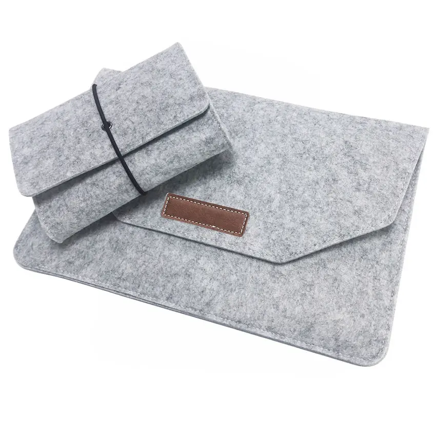 Luxury Laotop Bag Wool Blanket For Macbook Air 13 11 Pro 13 With Retina 13 15 12 Laptop Sleeve 13.3 15.6 inch and Cable Bags
Luxury Laotop Bag Wool Blanket For Macbook Air 13 11 Pro 13 With Retina 13 15 12 Laptop Sleeve 13.3 15.6 inch and Cable Bags