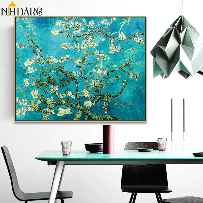 Vincent Van Gogh Blossoming Almond Tree Oil Painting Canvas Print Painting Home Decor Large Size Wall Picture For Living Room
Vincent Van Gogh Blossoming Almond Tree Oil Painting Canvas Print Painting Home Decor Large Size Wall Picture For Living Room