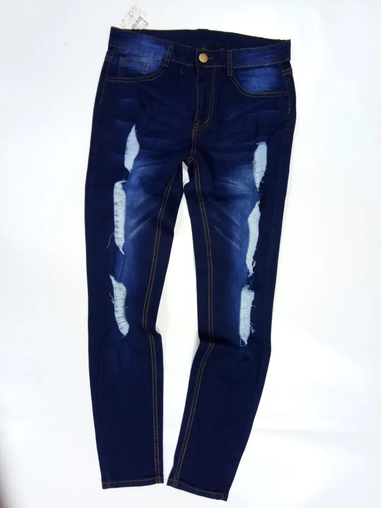 2019 Men's Stretchy Ripped Skinny Biker Jeans New Brand Spring Elastic Destroyed Slim Fit Denim Pencil Pants
2019 Men's Stretchy Ripped Skinny Biker Jeans New Brand Spring Elastic Destroyed Slim Fit Denim Pencil Pants