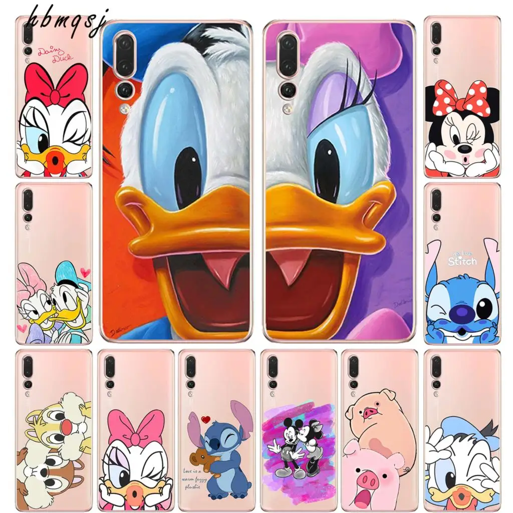 Милый чехол funda для Huawei mate 10 lite силиконовый мягкий с Микки стичем Оригинальный