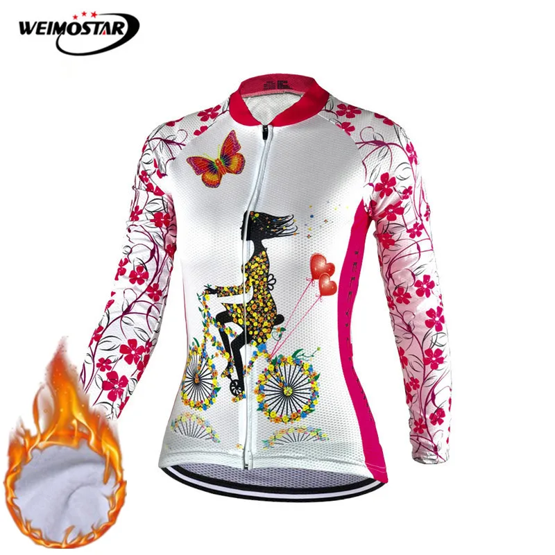 Weimostar Winter Cycling Jersey Shirt Thermal Fleece Bicycle Clothing Ropa Ciclismo Invierno Windproof Red Mountain Bike Jersey
Weimostar Winter Cycling Jersey Shirt Thermal Fleece Bicycle Clothing Ropa Ciclismo Invierno Windproof Red Mountain Bike Jersey