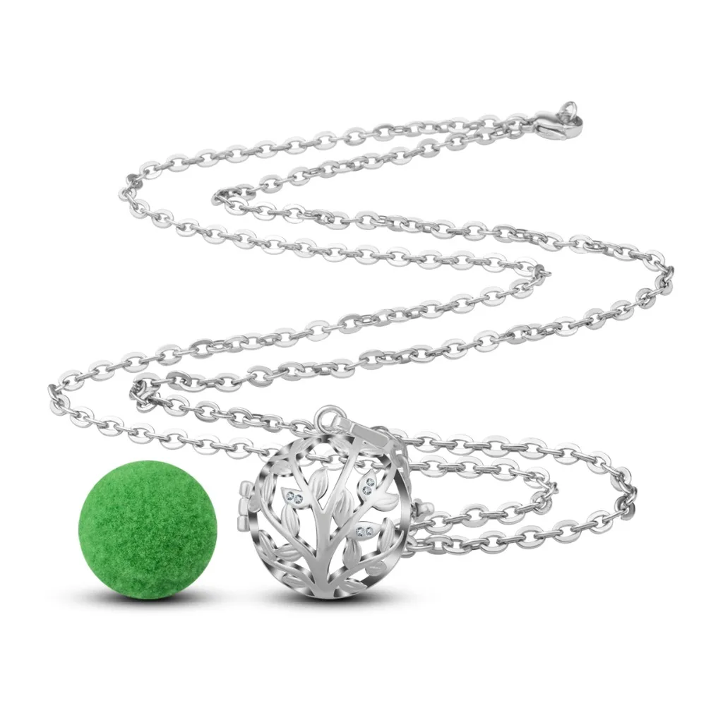 Eudora Crystal Plant Aromatherapy Perfume Harmony Floating Locket Cage Essential Oils Pendant Necklace with 10pcs Pompons
Eudora Crystal Plant Aromatherapy Perfume Harmony Floating Locket Cage Essential Oils Pendant Necklace with 10pcs Pompons