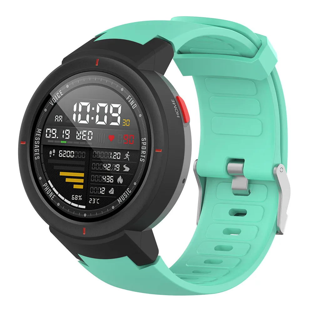 Силиконовый ремешок для наручных часов Xiaomi Huami 3 Amazfit verge сменный AMAZFIT