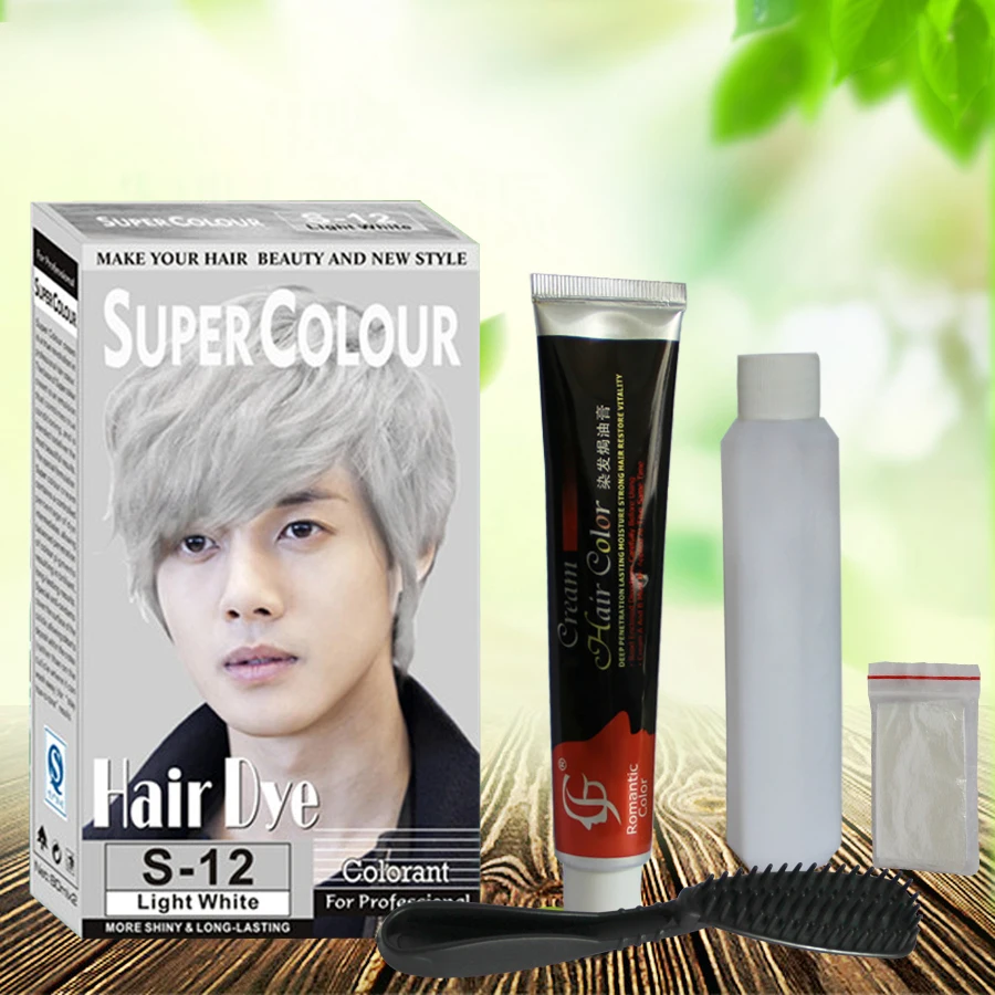 SAISI Hair Permanent Dye Color Cream Light White Color Super Color Light White Hair Color Cream
SAISI Hair Permanent Dye Color Cream Light White Color Super Color Light White Hair Color Cream