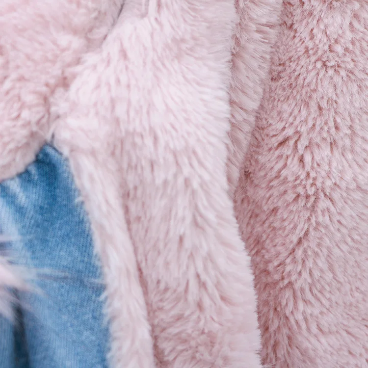 Faux Fur Collar Women Parka Denim Jacket Coat Female Winter Long Sleeve Suede Fur Jacket Women Cashmere Jacket Plus Size WJ34
Faux Fur Collar Women Parka Denim Jacket Coat Female Winter Long Sleeve Suede Fur Jacket Women Cashmere Jacket Plus Size WJ34