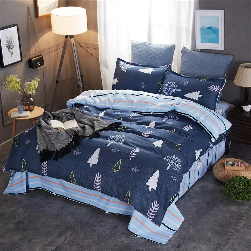 Home Textile Fashionable skin-friendly comfort Soft Aloe Cotton Sheet Quilt cover Pillowcase Bedding 3/4pcs40
Home Textile Fashionable skin-friendly comfort Soft Aloe Cotton Sheet Quilt cover Pillowcase Bedding 3/4pcs40