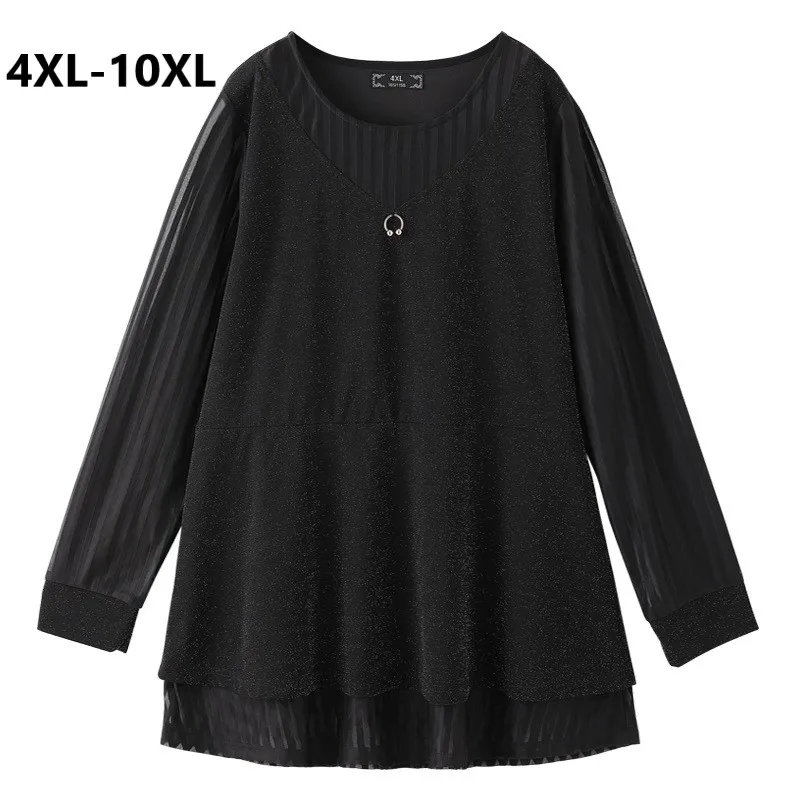 Большие размеры 4XL 6XL 8XL 10XL,Российские размеры 66, 62, 58, 54 Женская Весенняя футболка с длинными рукавами в стиле пэчворк Блестящие Большие разме...
Большие размеры 4XL 6XL 8XL 10XL,Российские размеры 66, 62, 58, 54 Женская Весенняя футболка с длинными рукавами в стиле пэчворк Блестящие Большие разме...