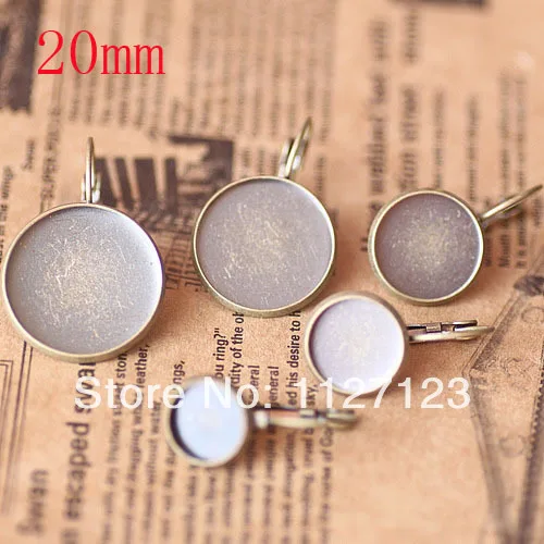 Free ship! Antique bronze 200piece 20mm Round Cabochon Setting Leverback Hook Stud Earing blanks and base trays bezel
Free ship! Antique bronze 200piece 20mm Round Cabochon Setting Leverback Hook Stud Earing blanks and base trays bezel